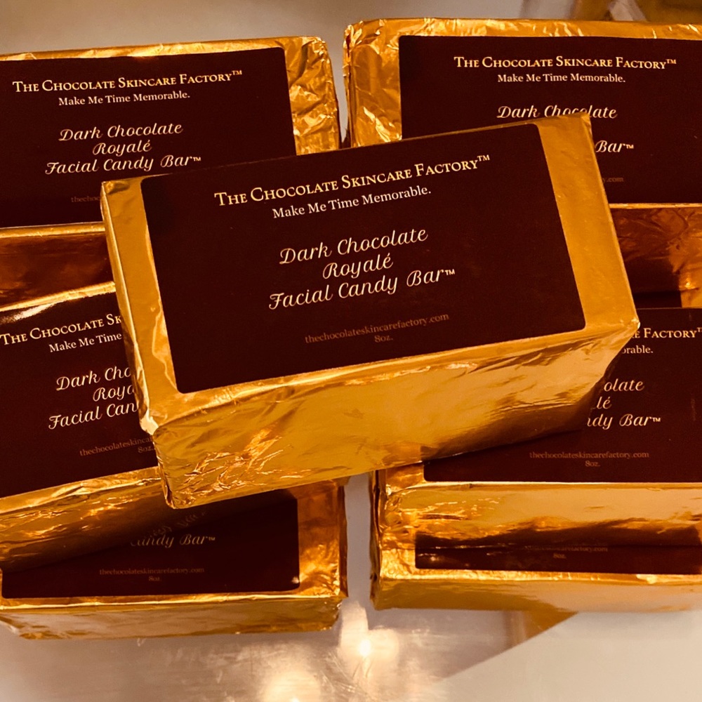 Dark Chocolate Royale’ Facial Candy Bar (soap)-